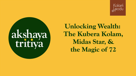 Unlocking Wealth: The Kubera Kolam, Midas Star, and the Magic of 72