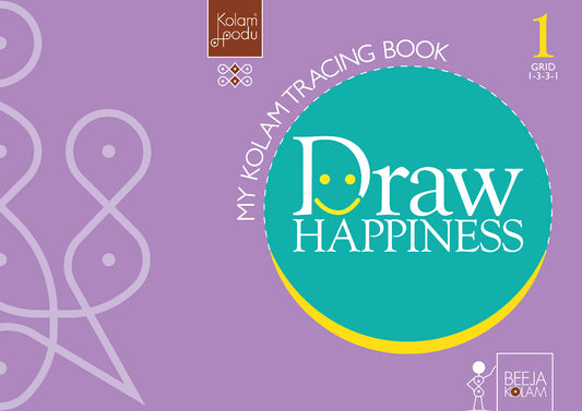 Grid 1-3-3-1 - Draw Happiness- Tracing Series