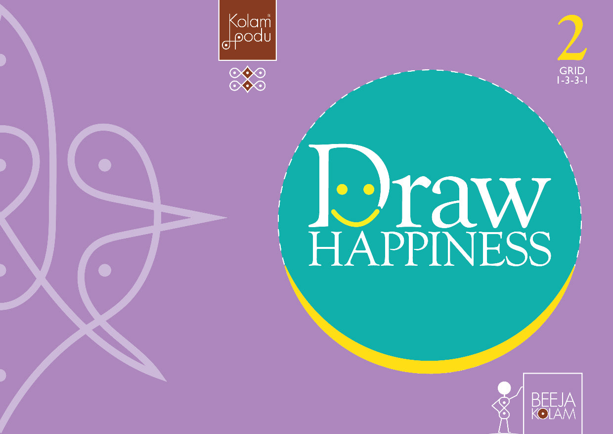 Grid 1-3-3-1 - Draw Happiness- Tracing Series