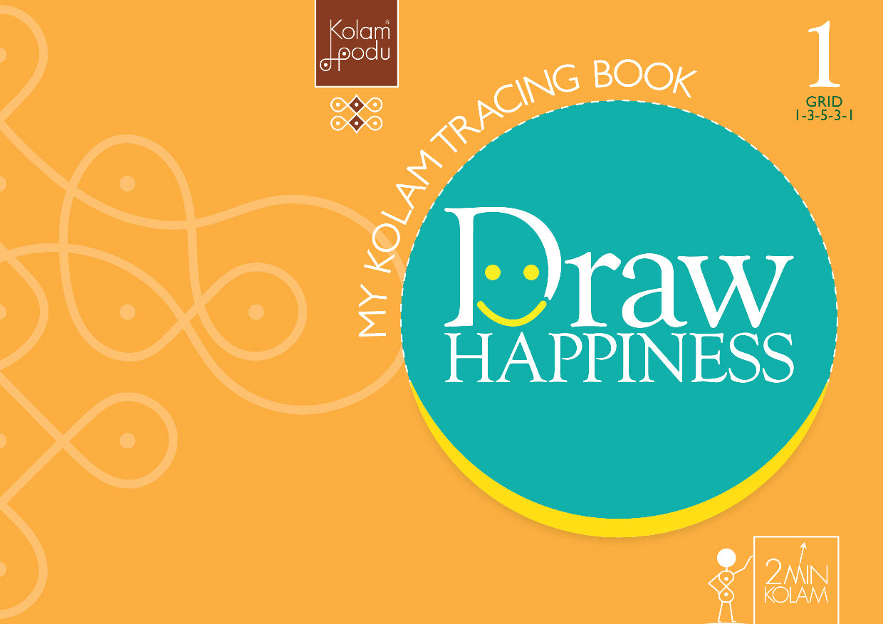 Grid 1-3-5-3-1 - Draw Happiness- Tracing Series