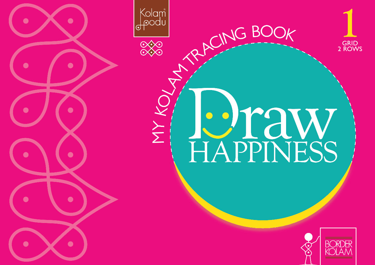 Border Kolam - Draw Happiness- Tracing Series